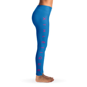 Rayboiii Athlétique Performance Leggings Aqua