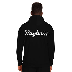 Rayboiii Black Brush Fleece interior Hoodie