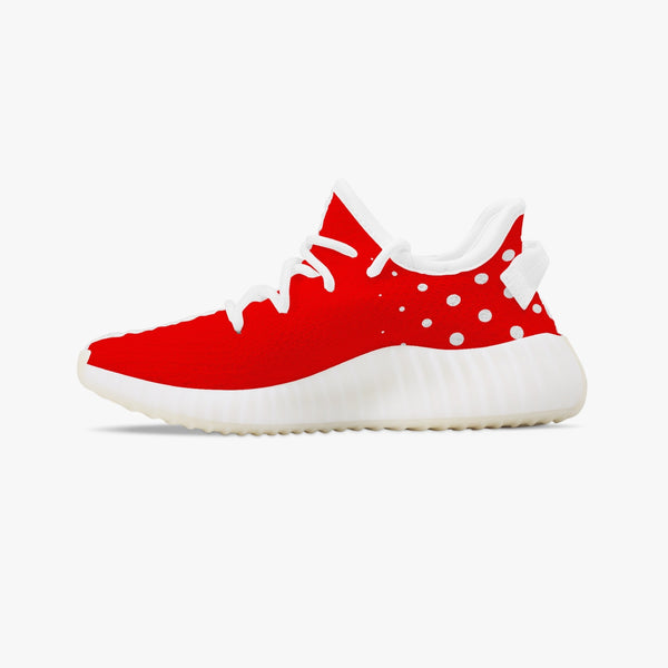 Load image into Gallery viewer, Rayboiii Kids&#39; Mesh Knit Red Sneakers
