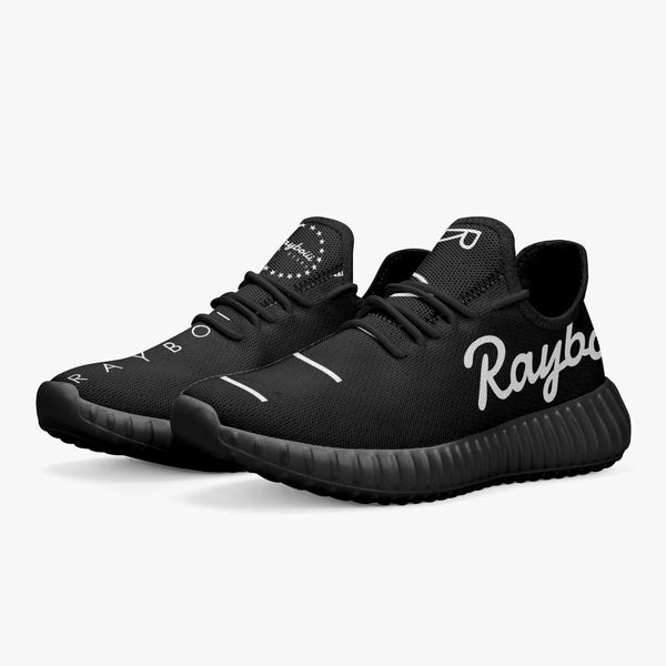 Load image into Gallery viewer, Rayboiii All Stars Mesh Knit Black Sneakers
