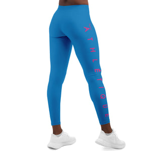 Rayboiii Athlétique Performance Leggings Aqua