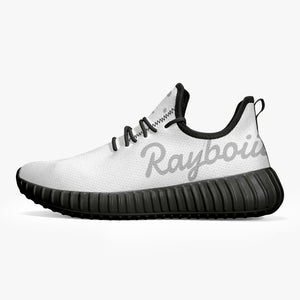 Rayboiii Mesh Knit Ice White Sneakers