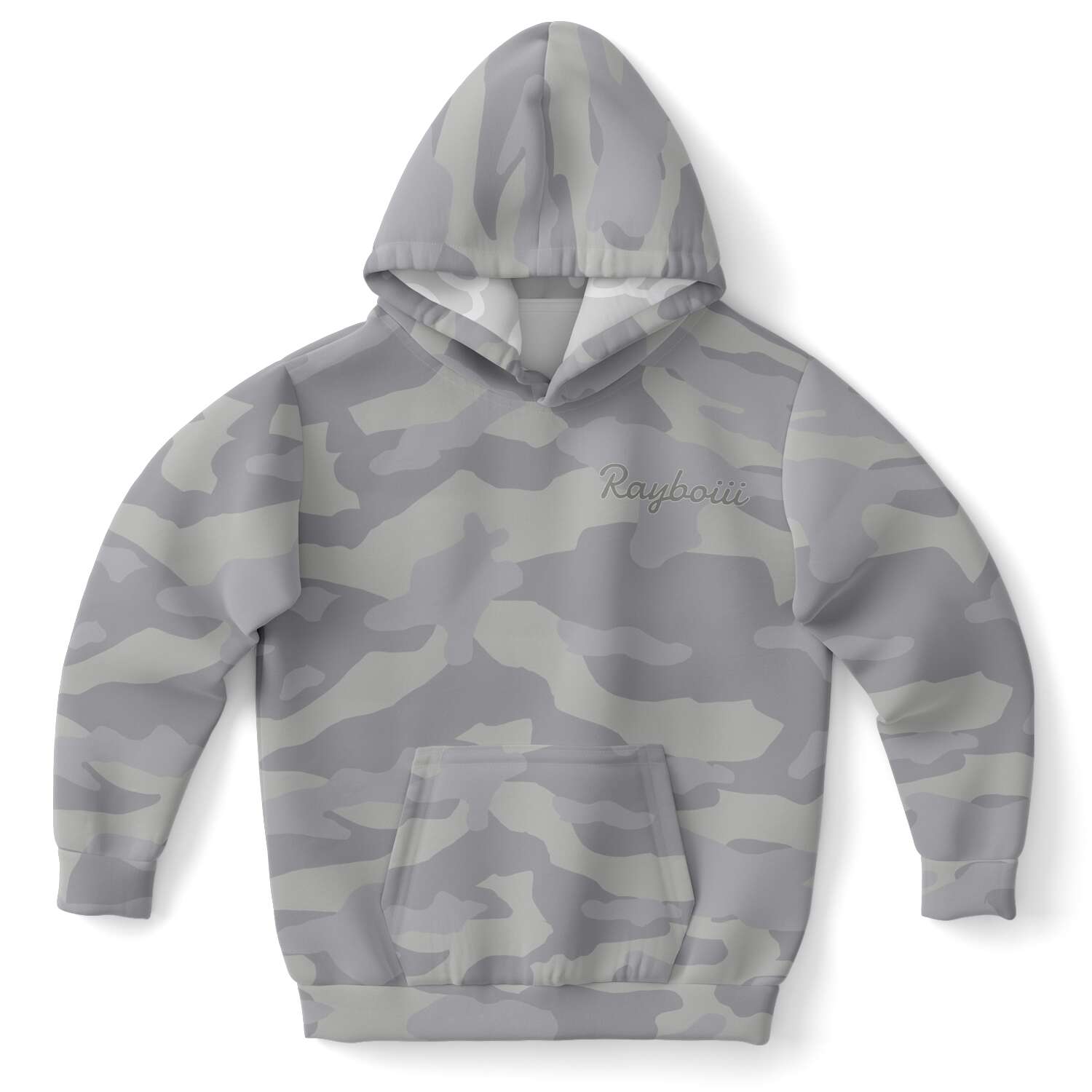 Rayboiii Camouflage Kids Hoodie