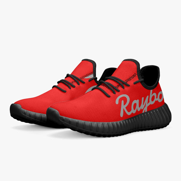 Load image into Gallery viewer, Rayboiii Mesh Knit Red Sneakers
