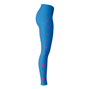 Rayboiii Athlétique Performance Leggings Aqua