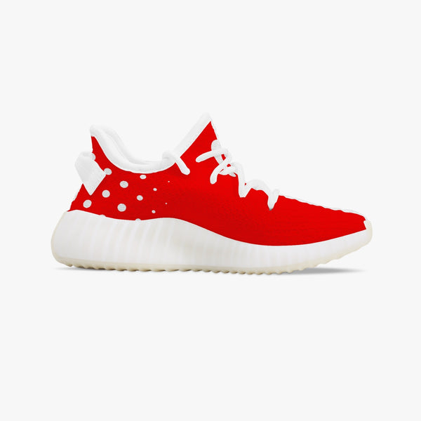 Load image into Gallery viewer, Rayboiii Kids&#39; Mesh Knit Red Sneakers
