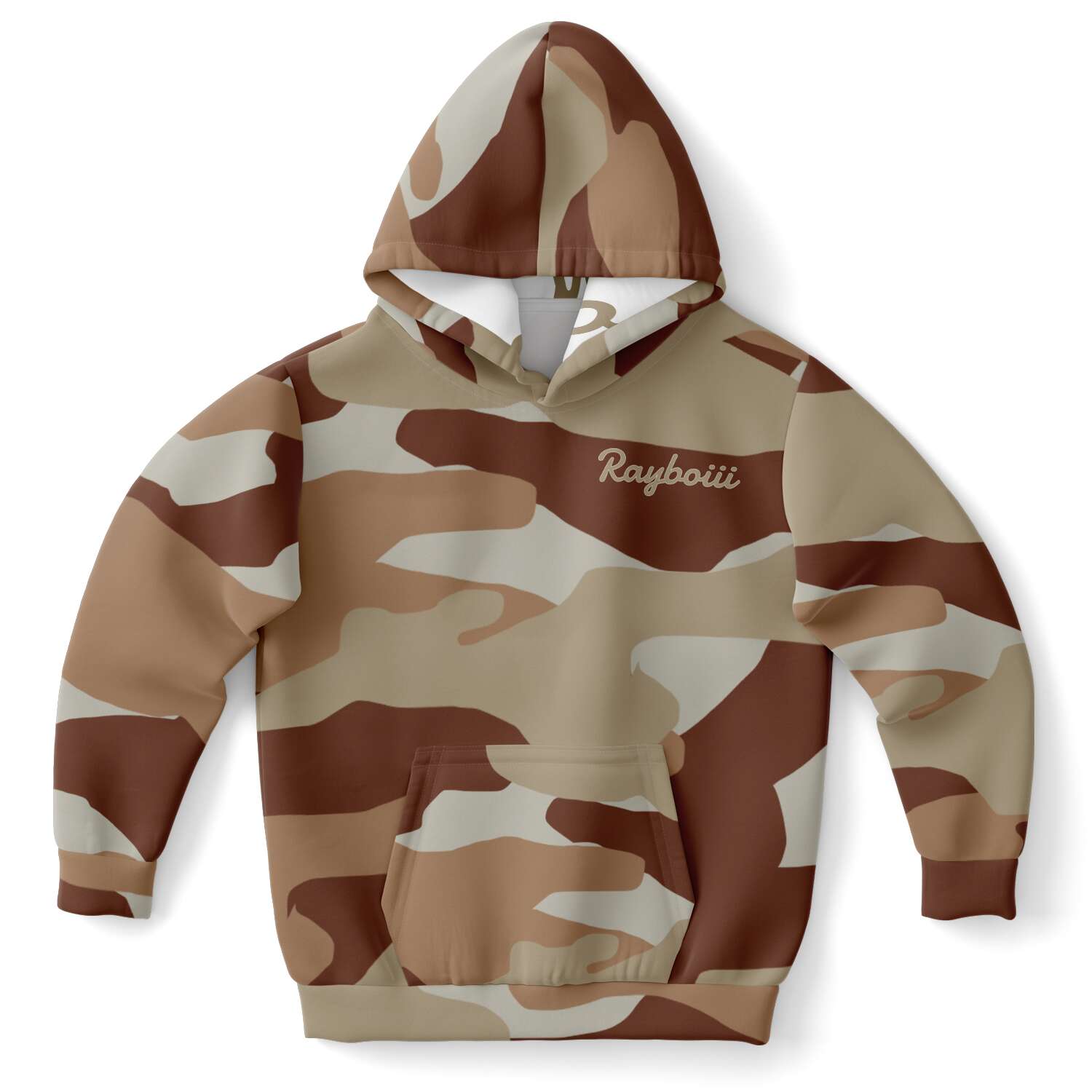 Rayboiii Camouflage Kids Hoodie