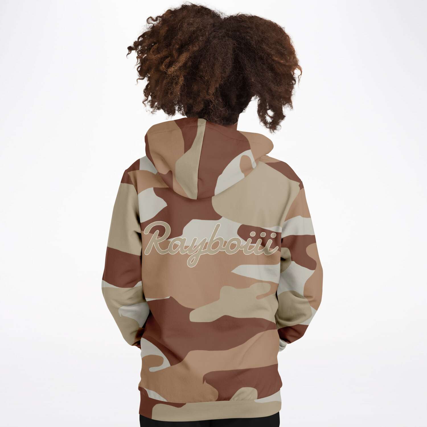 Rayboiii Camouflage Kids Hoodie