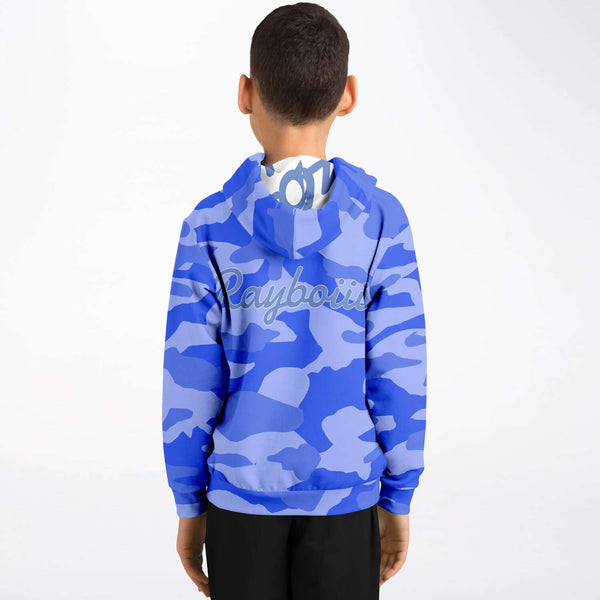 Load image into Gallery viewer, Rayboiii Camouflage Kids Hoodie
