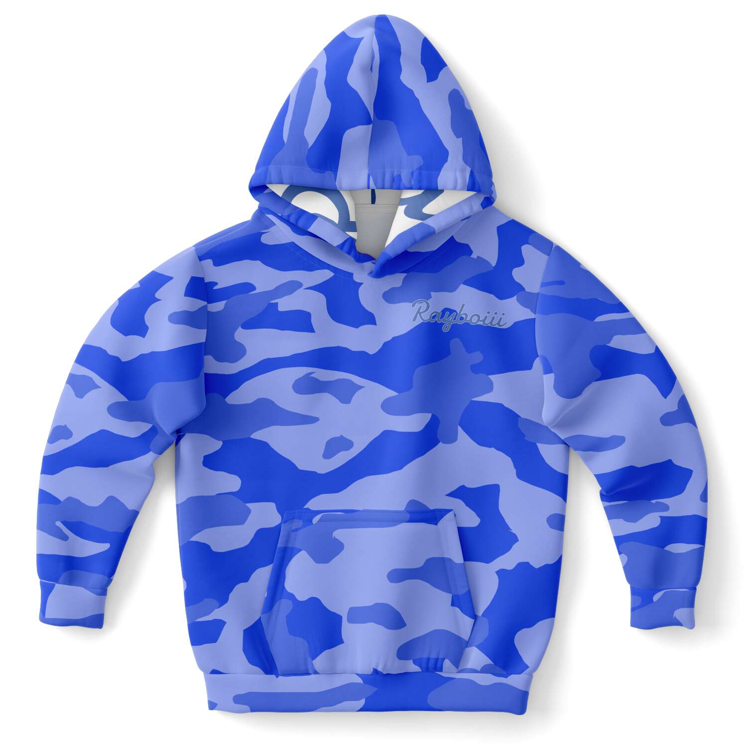 Rayboiii Camouflage Kids Hoodie