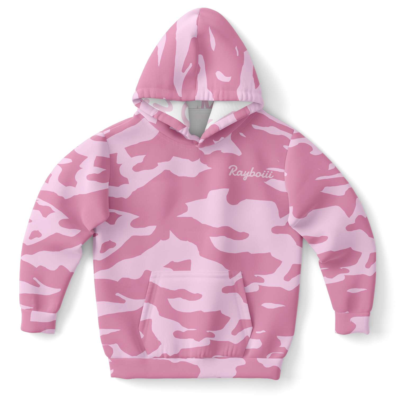 Rayboiii Camouflage Kids Hoodie