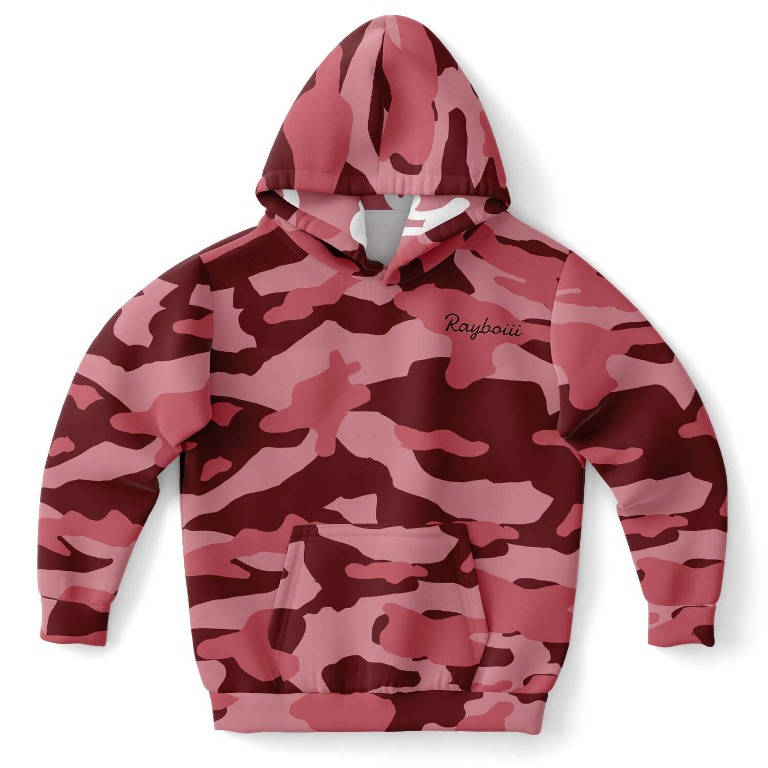 Rayboiii Camouflage Kids Hoodie