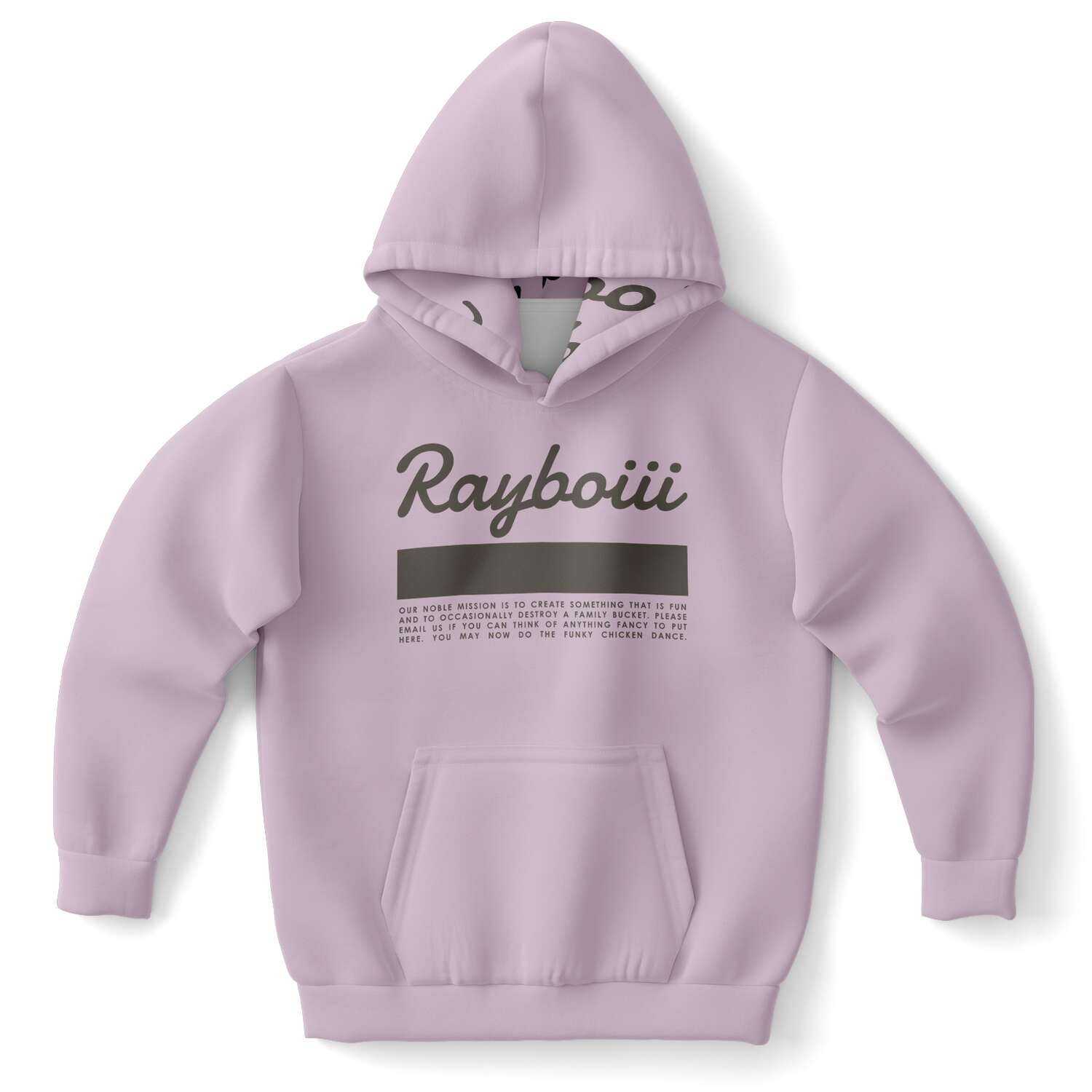 Rayboiii Noble Mission Kids Hoodie