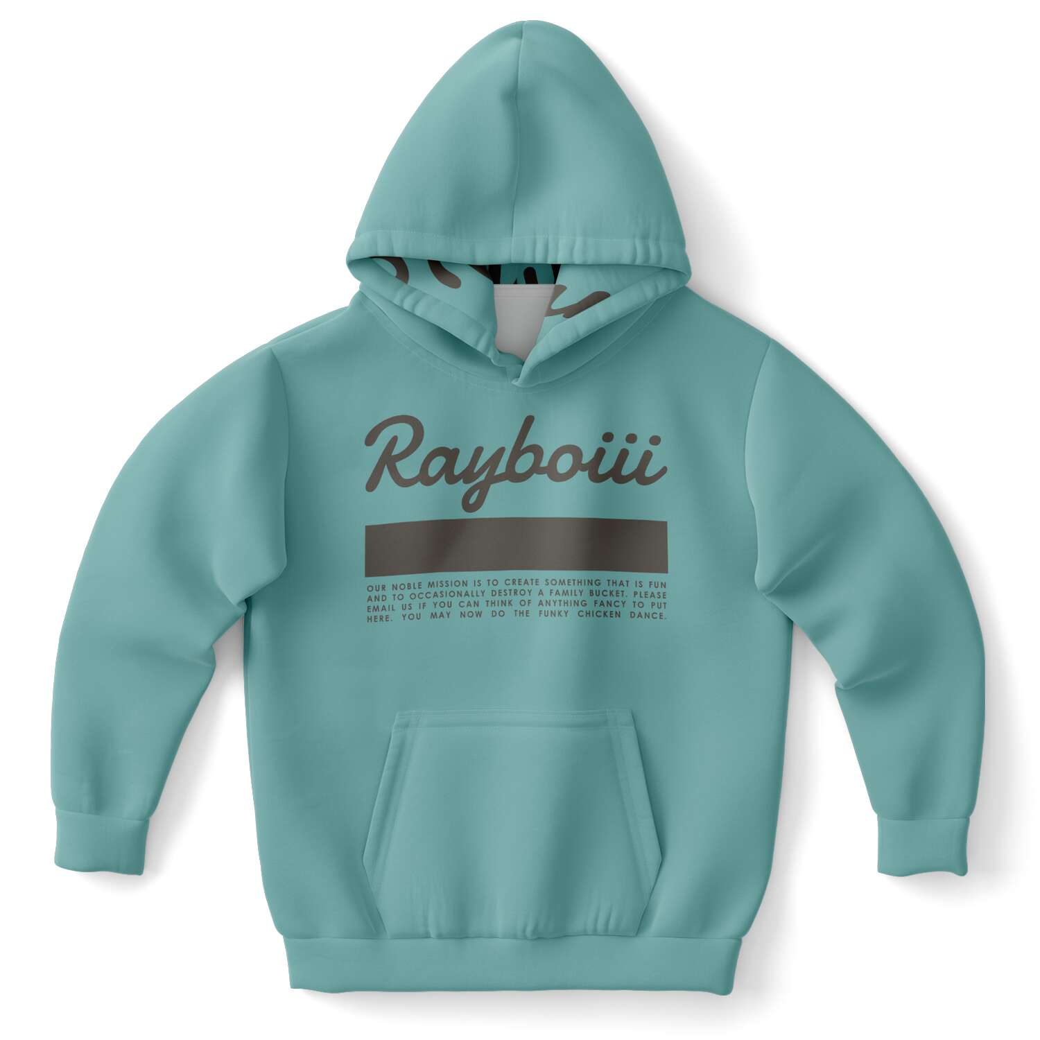 Rayboiii Noble Mission Kids Hoodie