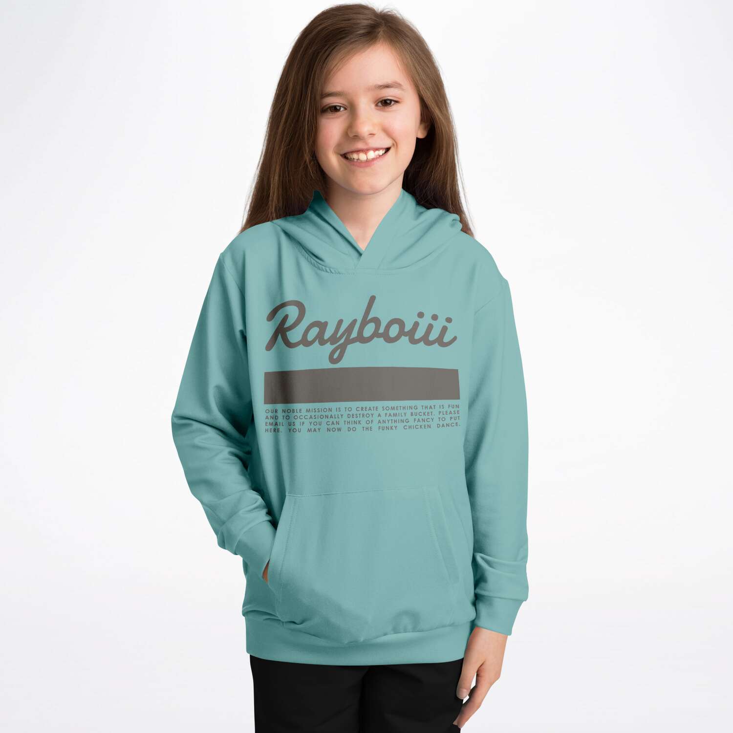 Rayboiii Noble Mission Kids Hoodie