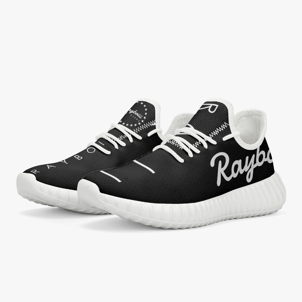 Rayboiii All Stars Mesh Knit Black Sneakers