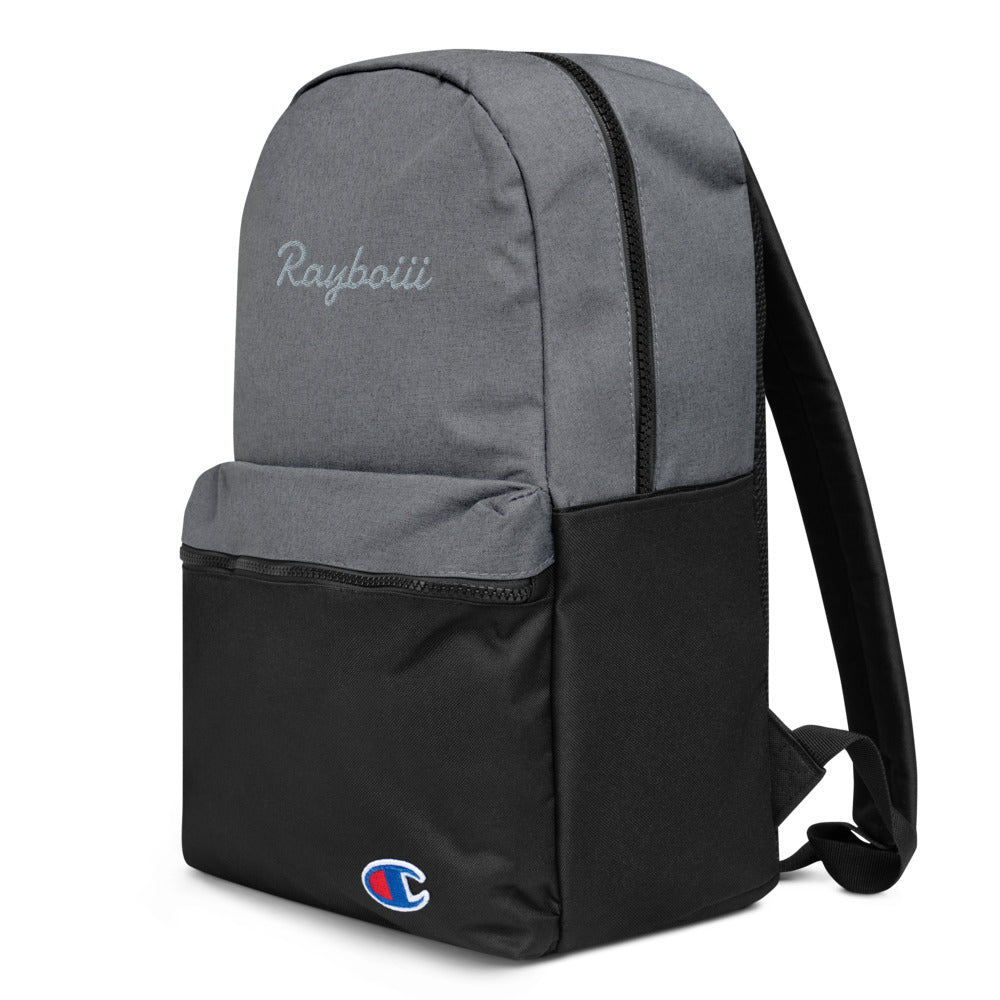 Rayboiii X Champion Backpack