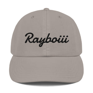 Rayboiii X Champion Baseball Cap Black