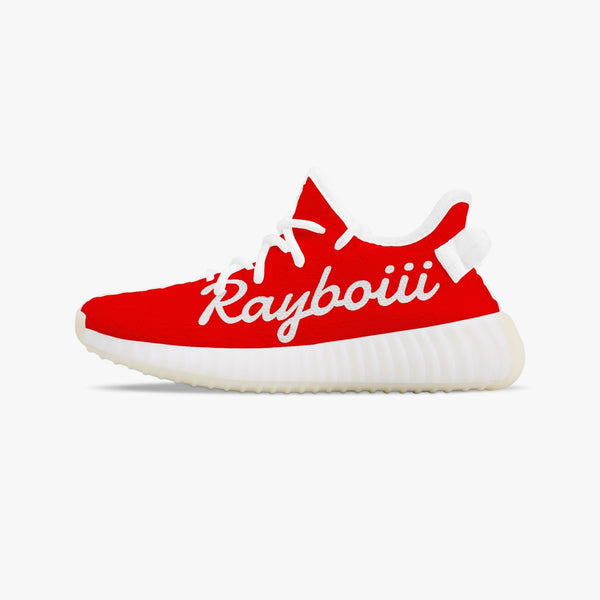 Load image into Gallery viewer, Rayboiii Kids&#39; Mesh Knit Red Sneakers
