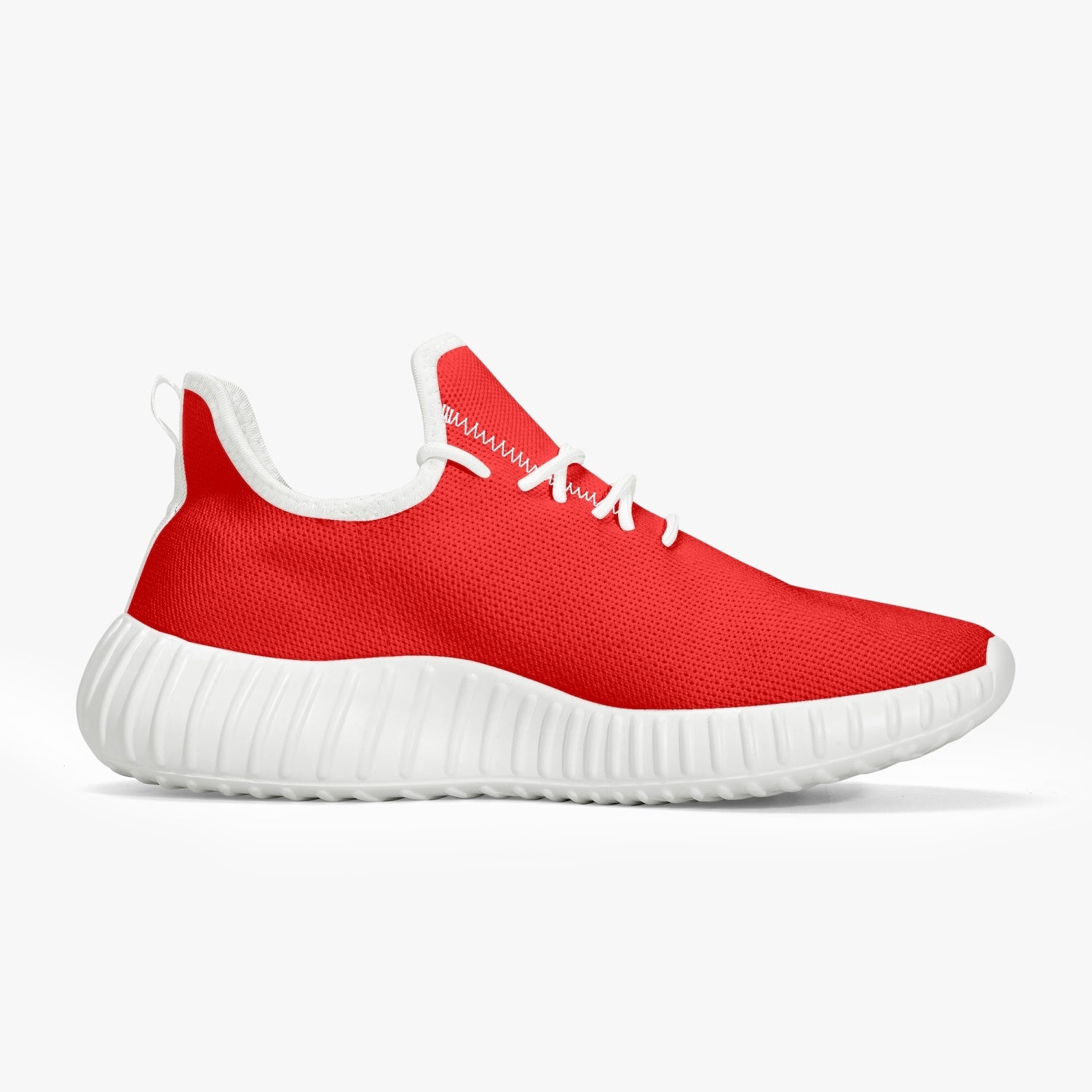 Rayboiii Mesh Knit Red Sneakers