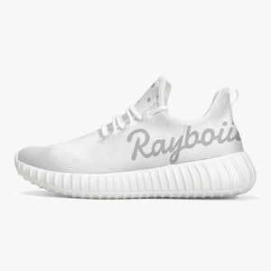 Rayboiii Mesh Knit Ice White Sneakers