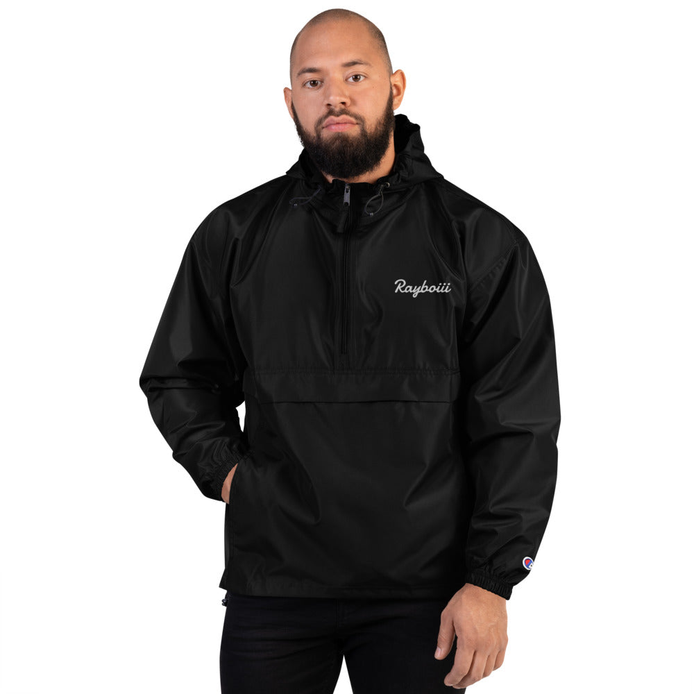 Rayboiii X Champions Packable Rain Jacket