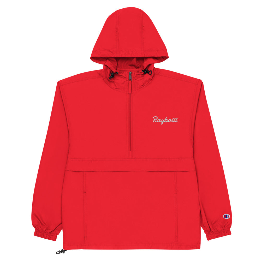 Rayboiii X Champions Packable Rain Jacket