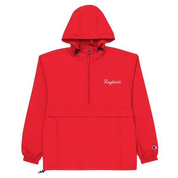 Load image into Gallery viewer, Rayboiii X Champions Packable Rain Jacket
