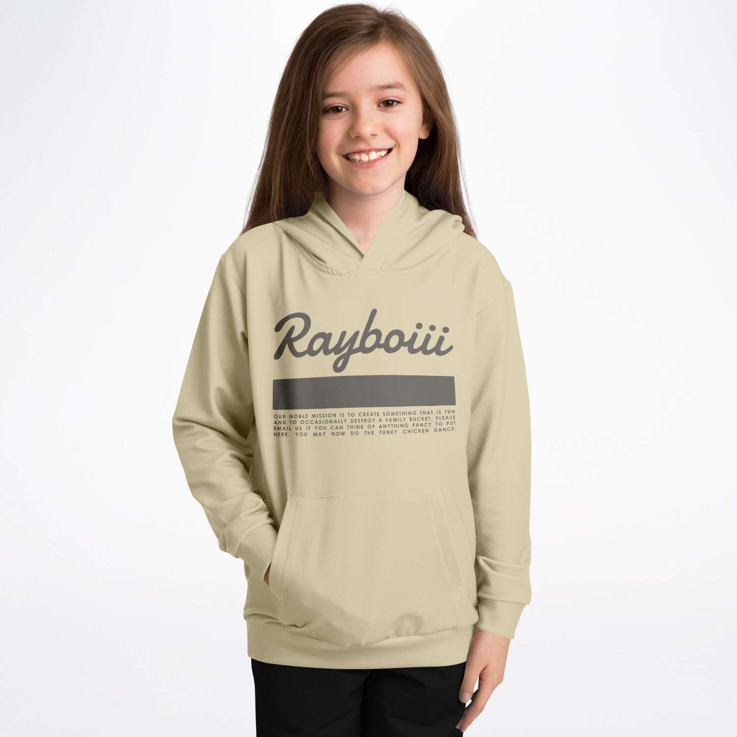 Rayboiii Noble Mission Kids Hoodie