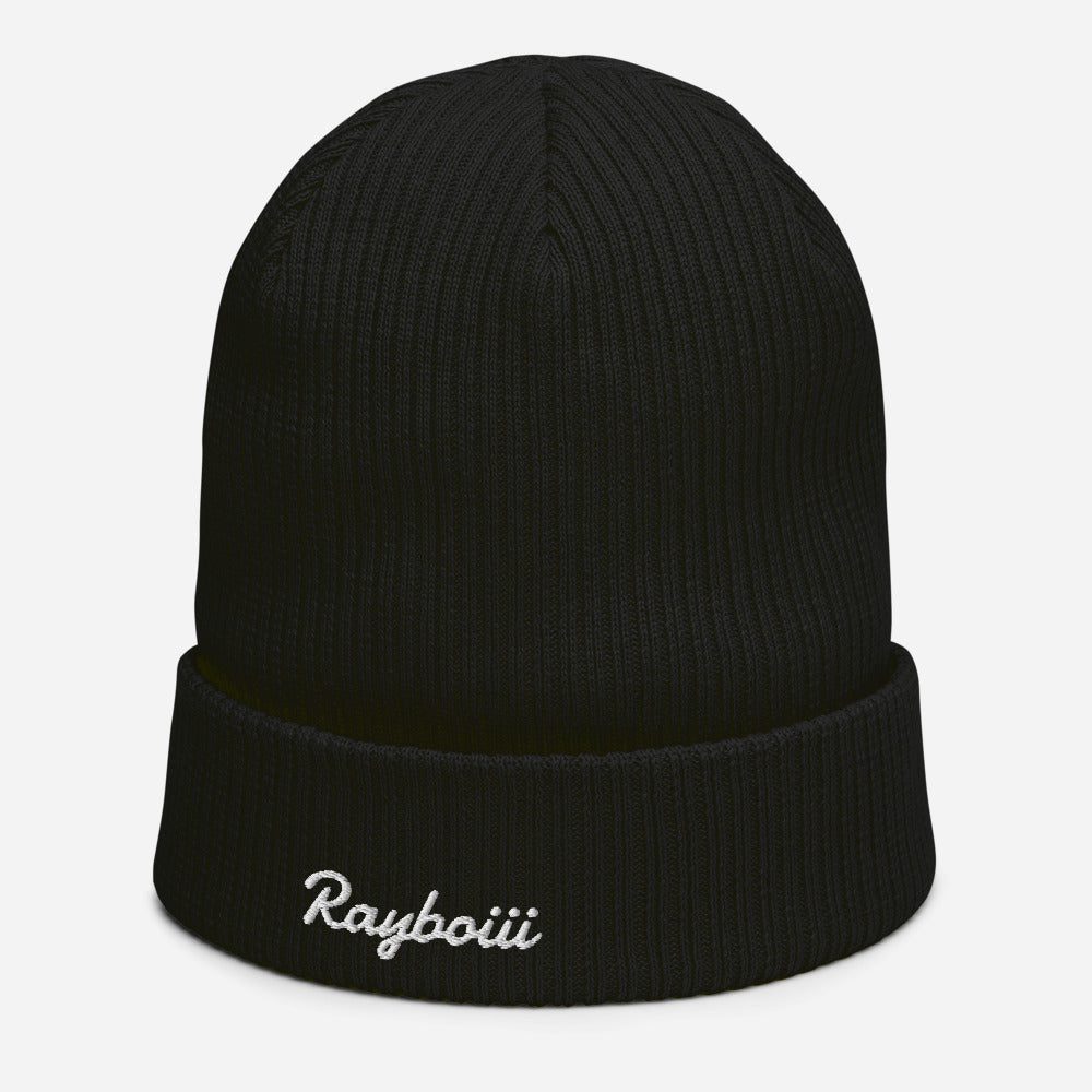 Rayboiii Organic Ribbed All Year Beanie