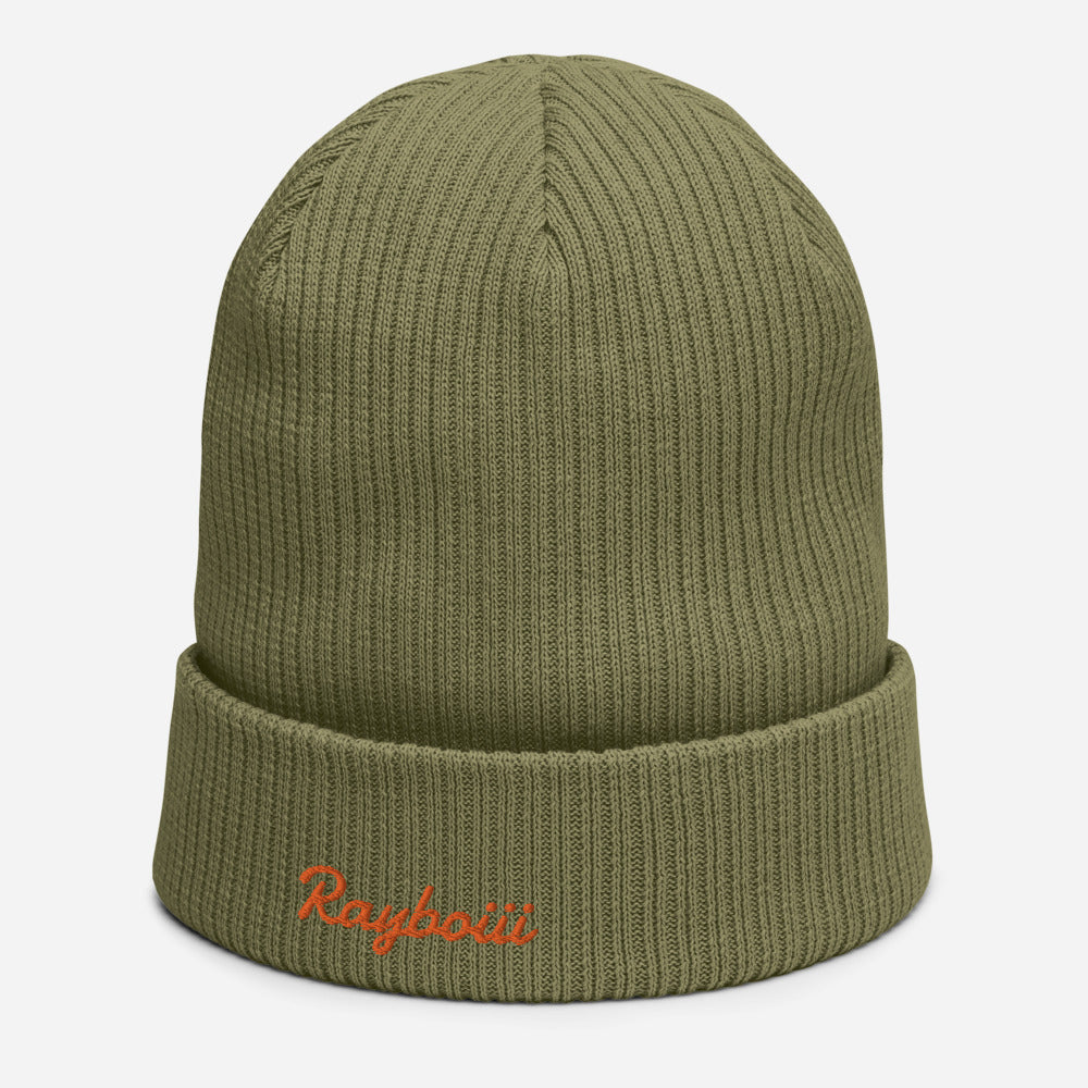 Rayboiii Organic Ribbed All Year Beanie