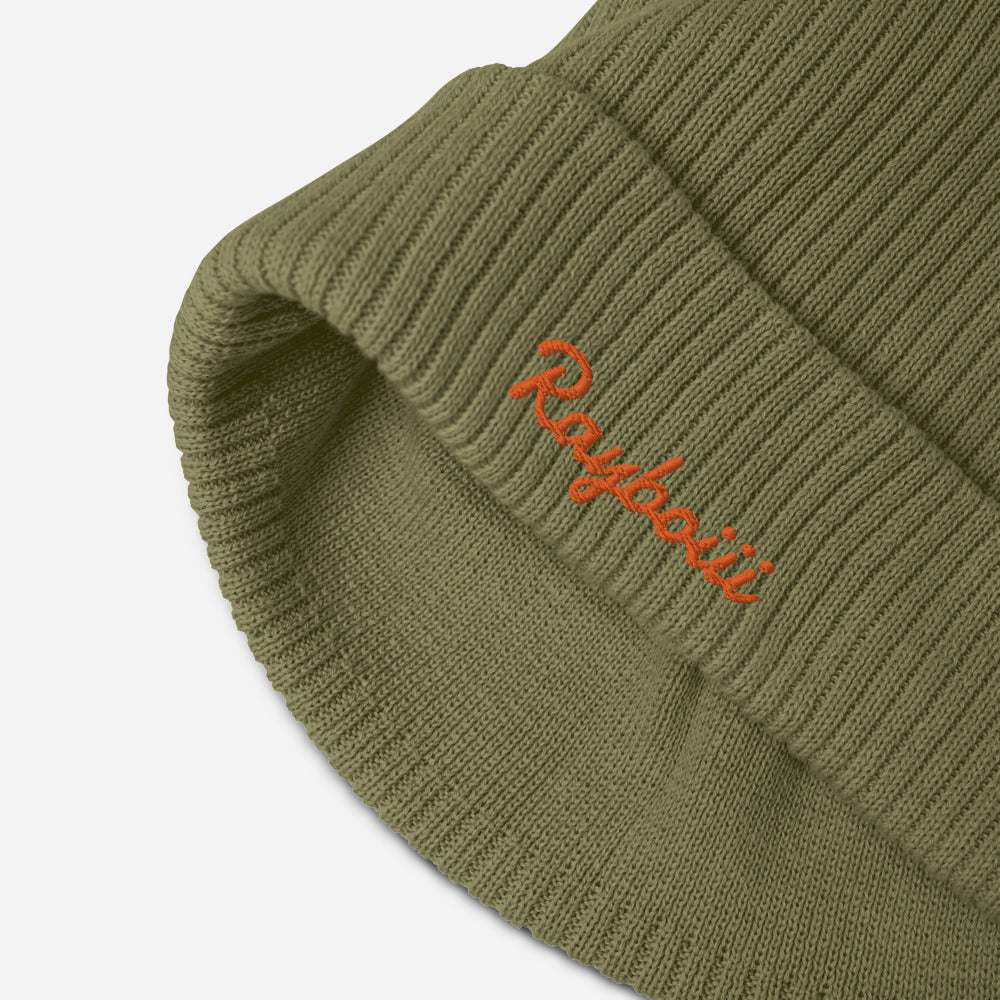 Rayboiii Organic Ribbed All Year Beanie