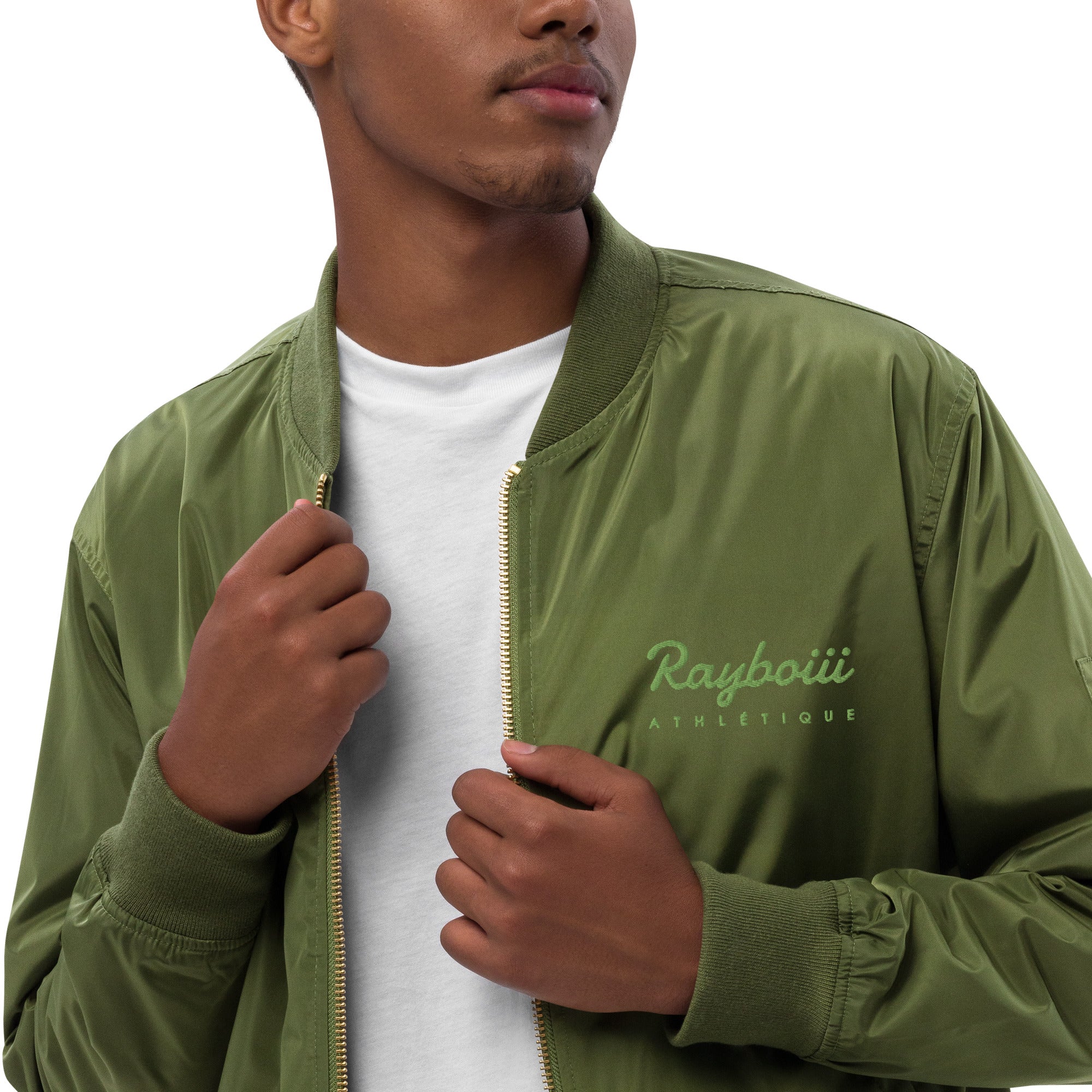 Rayboiii Athlétique Recycled Bomber Jacket