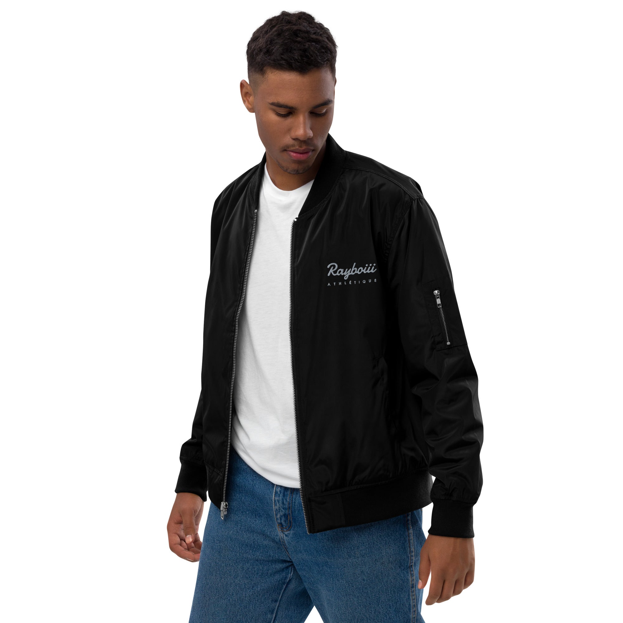 Rayboiii Athlétique Recycled Bomber Jacket