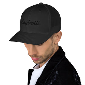 Rayboiii Black Trucker Cap