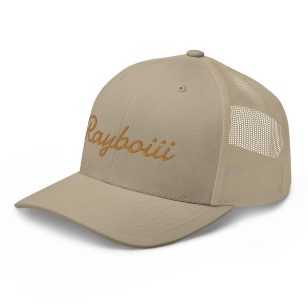 Load image into Gallery viewer, Rayboiii Khaki Trucker Cap
