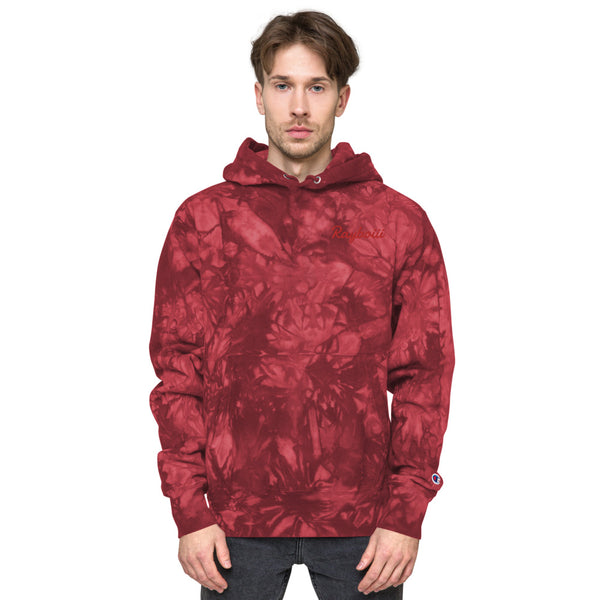 Load image into Gallery viewer, Red Rayboiii X Champion tie &amp; dye hoodie
